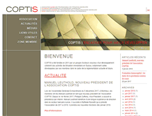 Tablet Screenshot of coptis.org